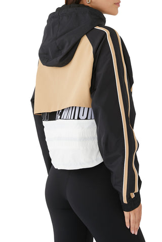 MAN-DOWN CROP WINDBREAKER JACKET - Man-Down Cropped Jacket