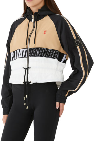 MAN-DOWN CROP WINDBREAKER JACKET - Man-Down Cropped Jacket