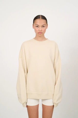 PULL SWEAT OVERSIZE ENCOLURE HAUTE 100% COTON BIOLOGIQUE ZANE - Zane 100% Organic Cotton Oversized