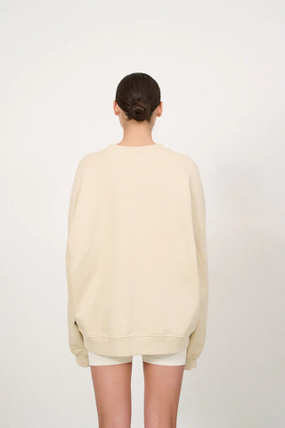 PULL SWEAT OVERSIZE ENCOLURE HAUTE 100% COTON BIOLOGIQUE ZANE - Zane 100% Organic Cotton Oversized