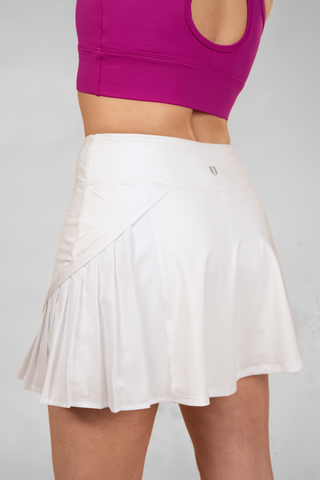 POWER PLEATED HIGH WAIST SPORTS SHORT SKIRT - Power Skirt