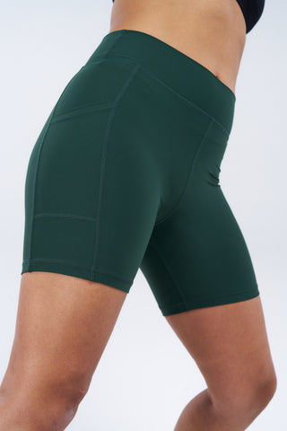 SHORT DE SPORT CYCLISTE AVEC POCHES 15cm PEACHED - Peached 6In Pocket Spin Short