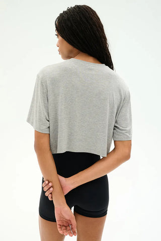T-SHIRT OVERSIZE CROP EN JERSEY DJUNA - Djuna Oversized Crop Jersey Tee