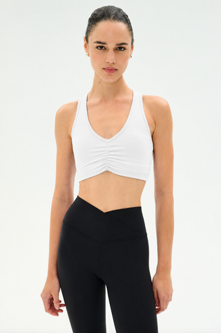 BRASSIÈRE DE SPORT AIRWEIGHT FRONCÉE - Airweight Bra With Ruching
