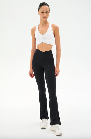 LEGGING DE SPORT CROISÉ EVASÉ RAQUEL 76cm - Raquel Crossover Supplex Flare 30'