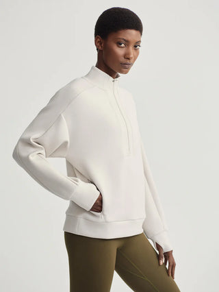 SWEAT DEMI-ZIP MARISSA - Marissa Half-Zip Midlayer Sweat